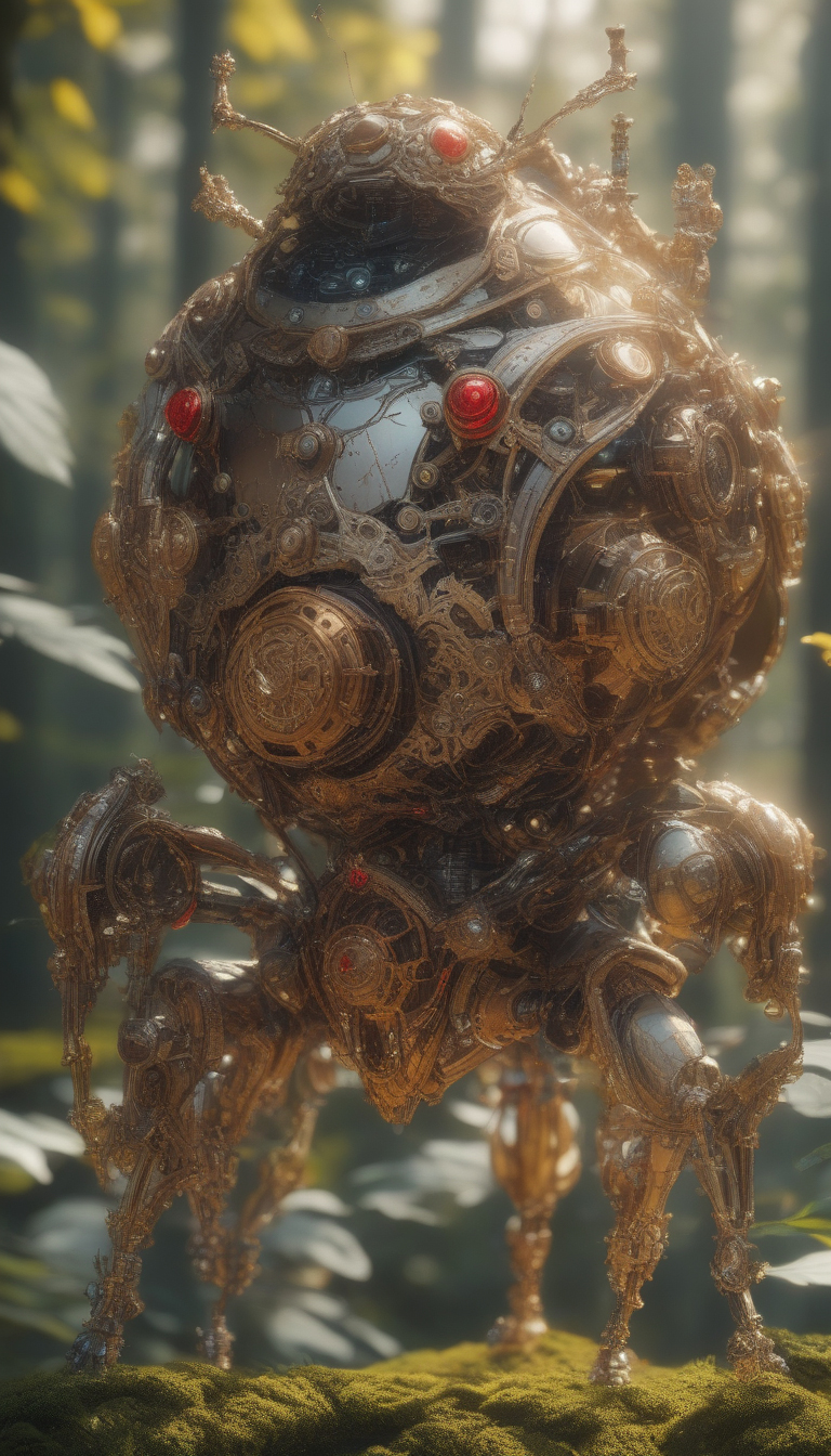 AI generated "Mechanical Ladybug"