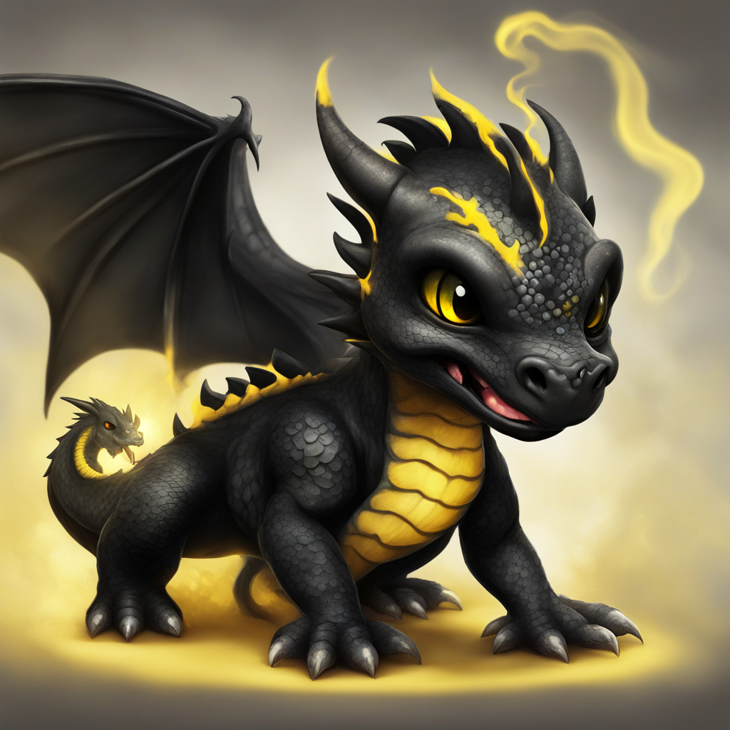 AI Cute Little Dragon