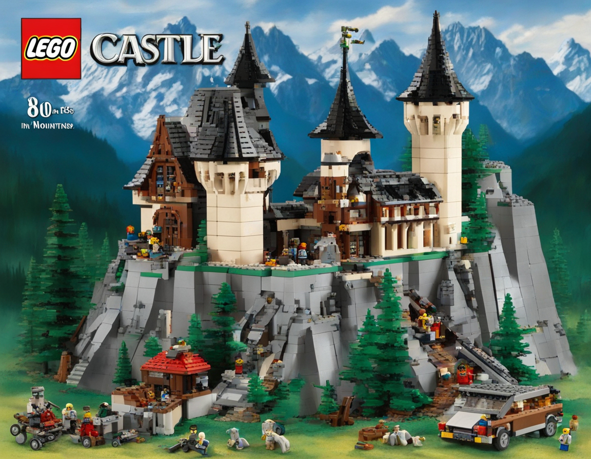 AI generated "Lego Castle"