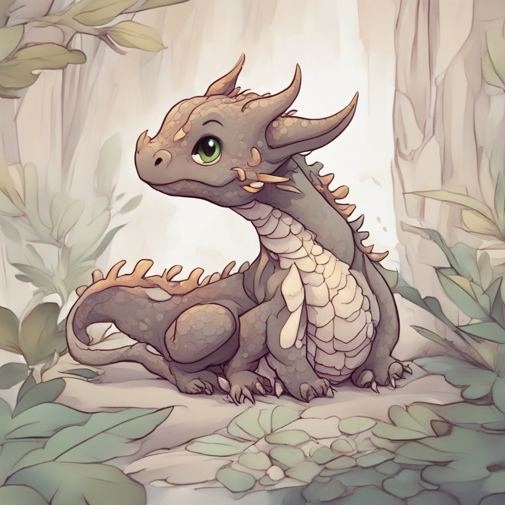 AI Cute Little Dragon