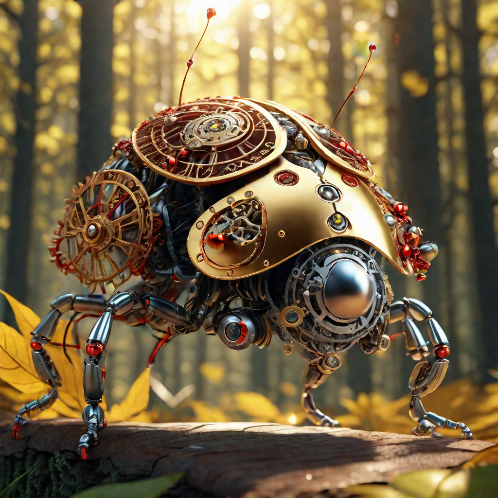 AI generated "Mechanical Ladybug"