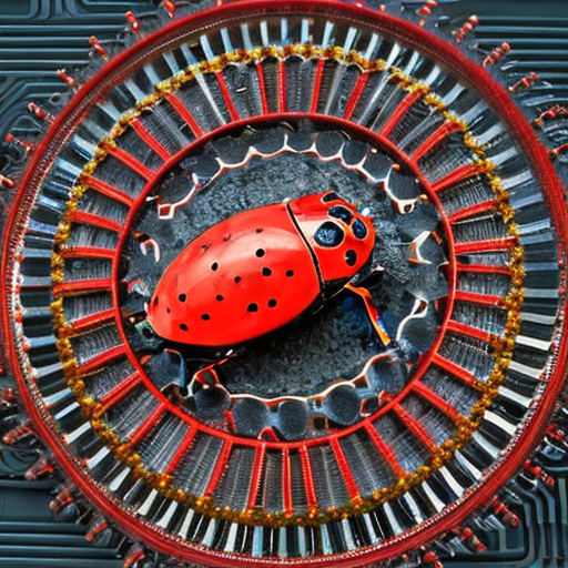 AI generated "Mechanical Ladybug"