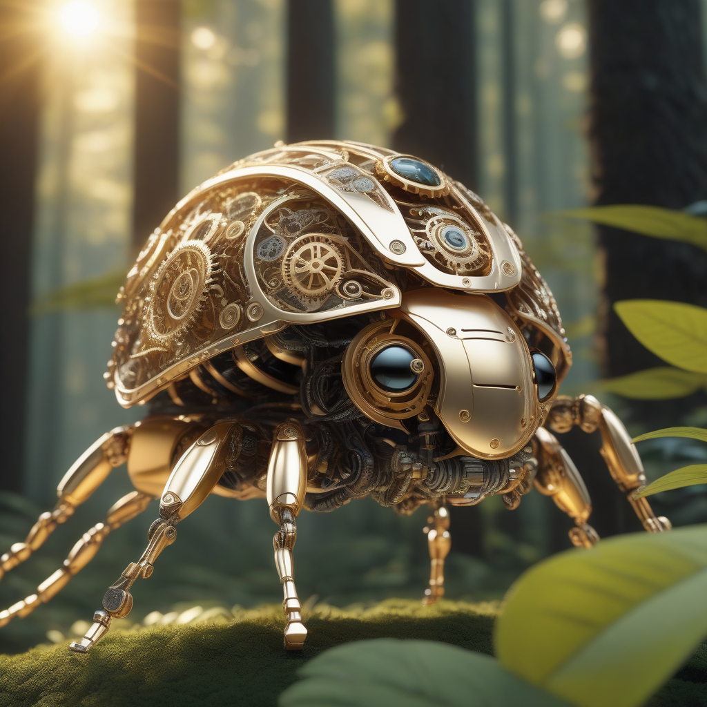 AI generated "Mechanical Ladybug"