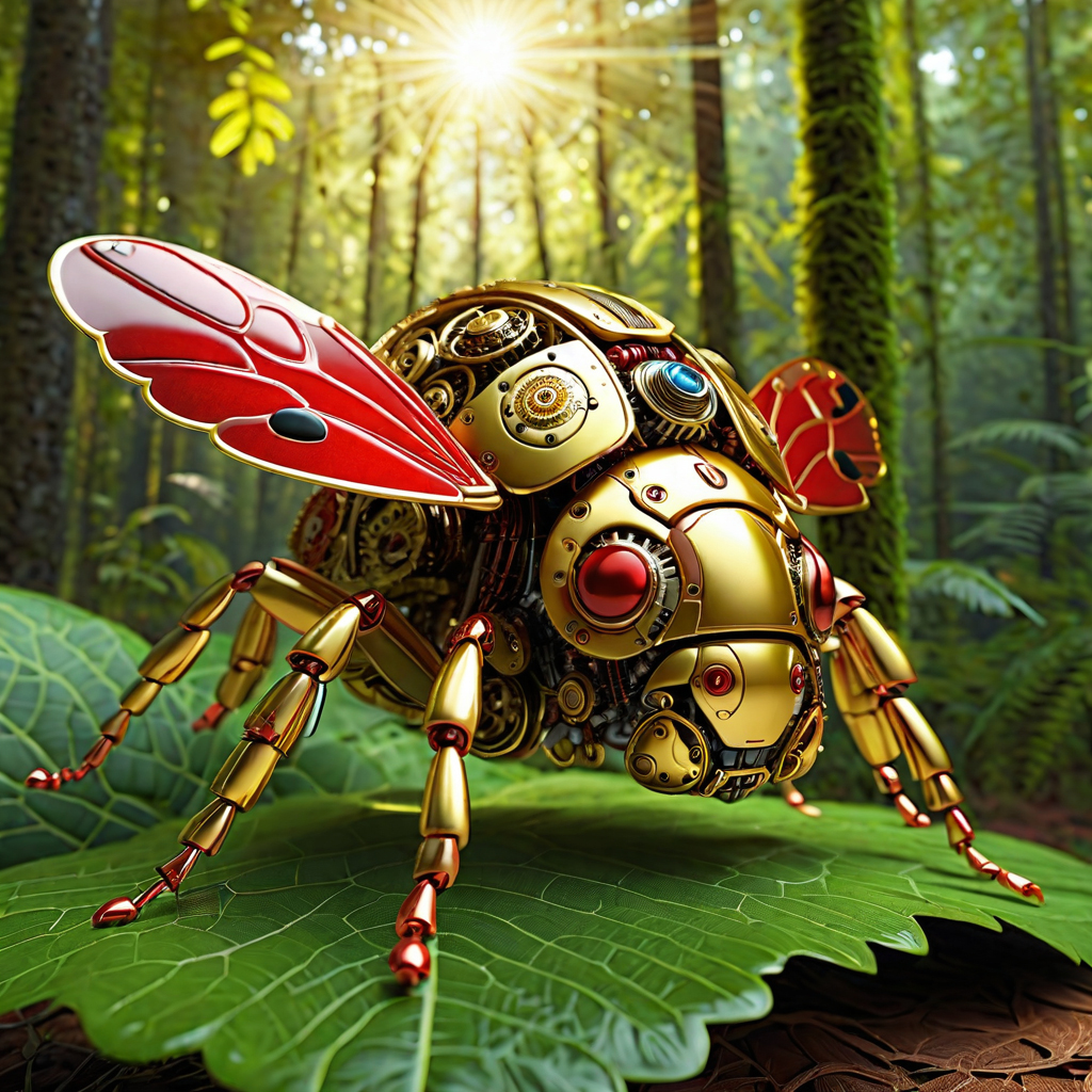 AI generated "Mechanical Ladybug"