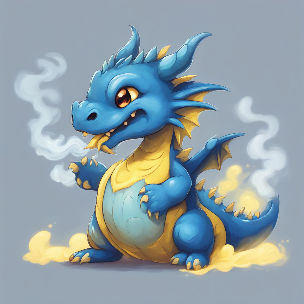 AI Cute Little Dragon