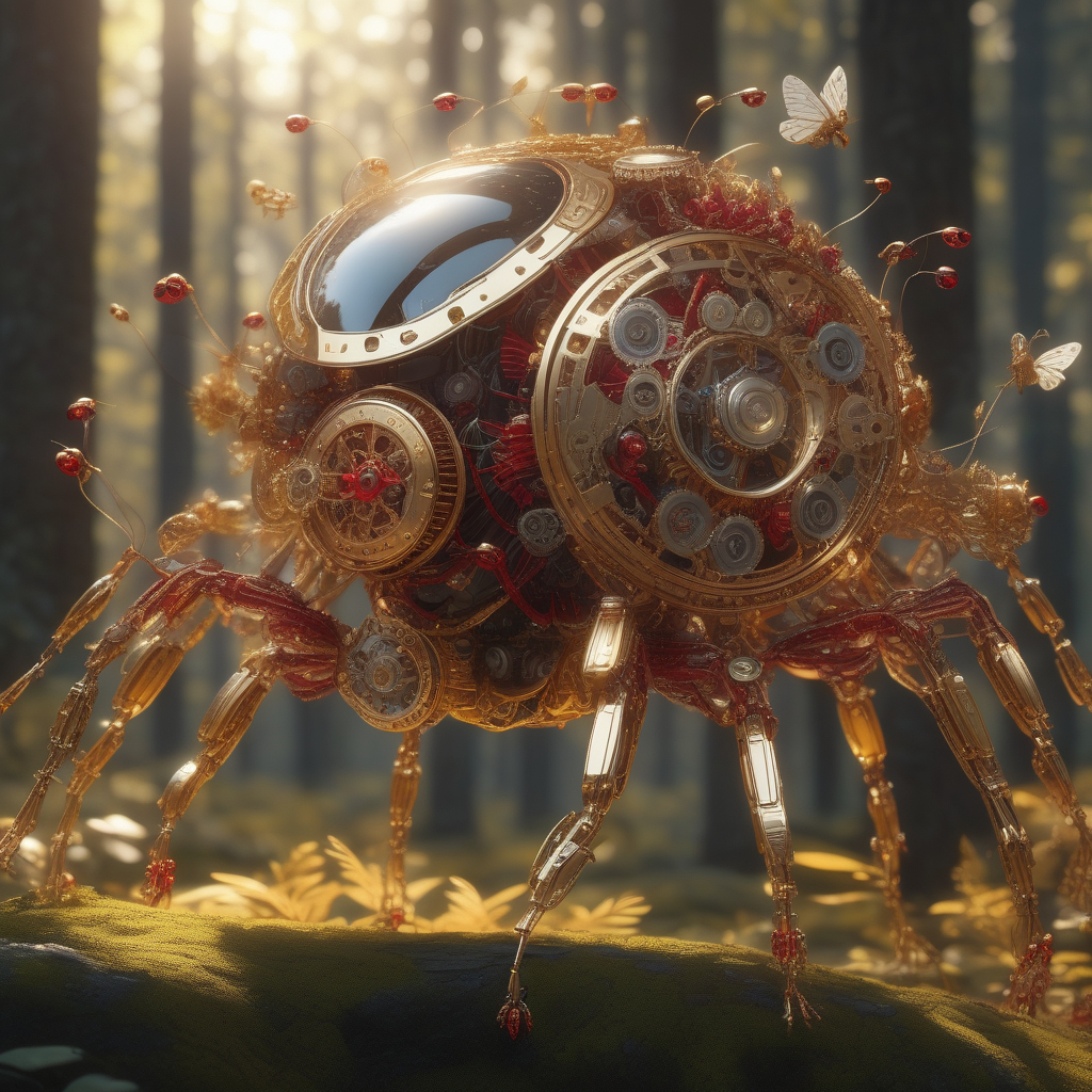 AI generated "Mechanical Ladybug"