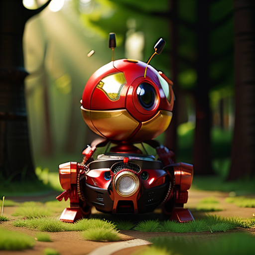 AI generated "Mechanical Ladybug"