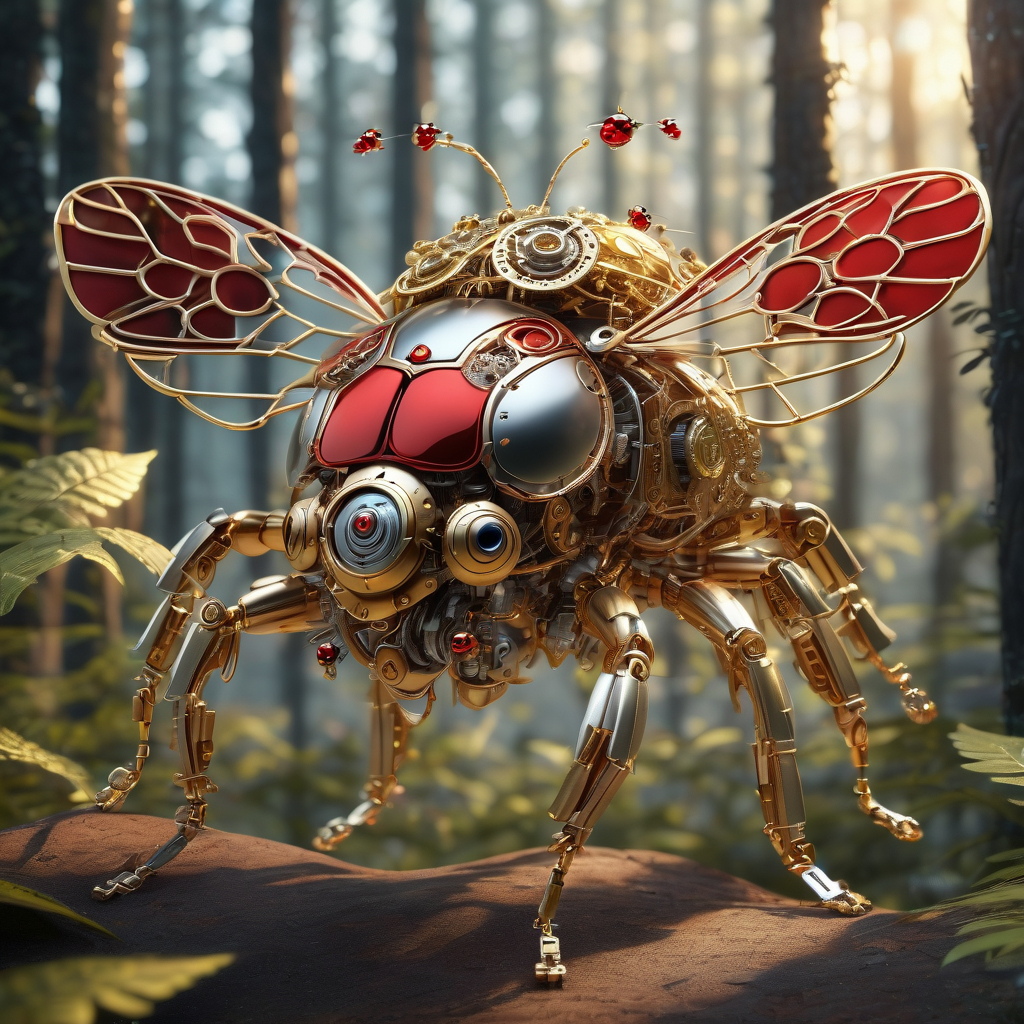 AI generated "Mechanical Ladybug"