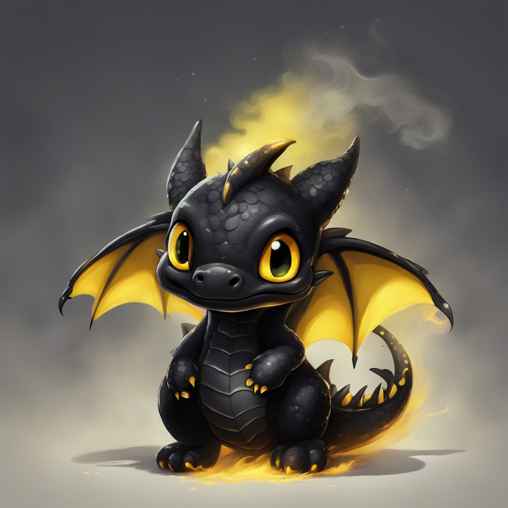 AI Cute Little Dragon