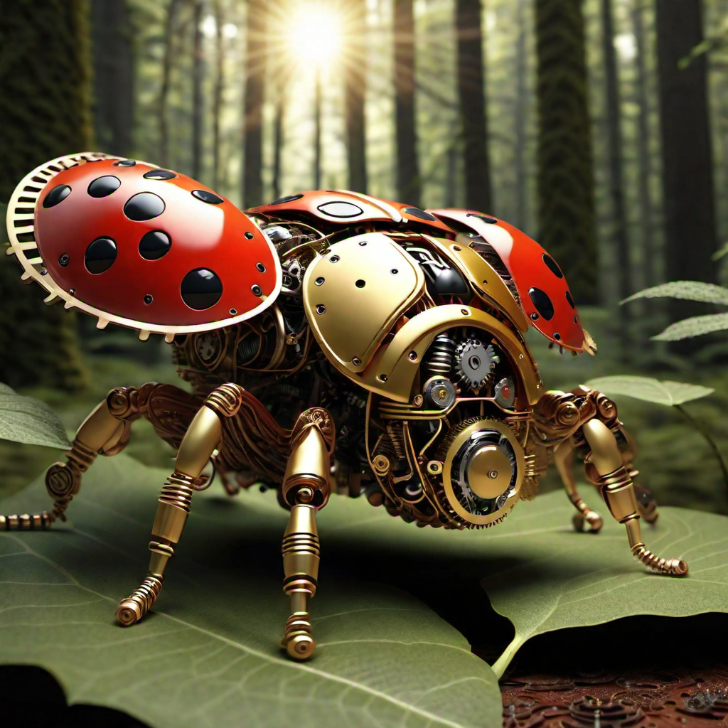 AI generated "Mechanical Ladybug"