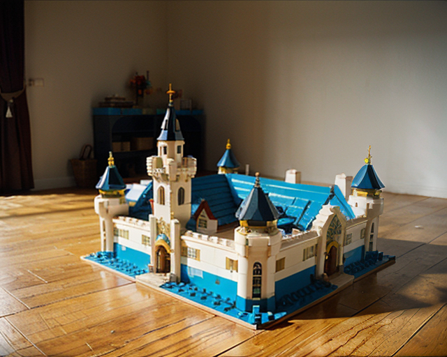 AI generated "Lego Castle"