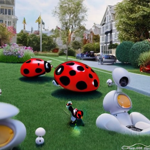 AI generated "Mechanical Ladybug"