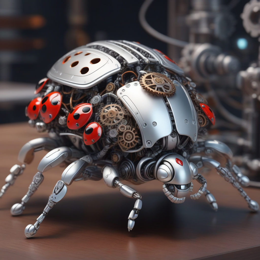 AI generated "Mechanical Ladybug"