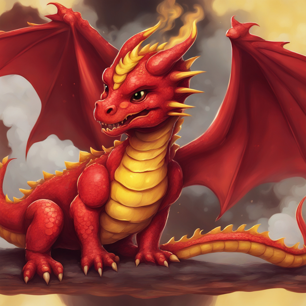 AI Cute Little Dragon