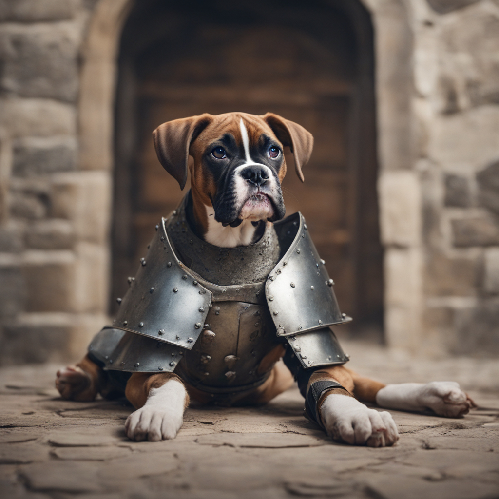 AI dogs in armor