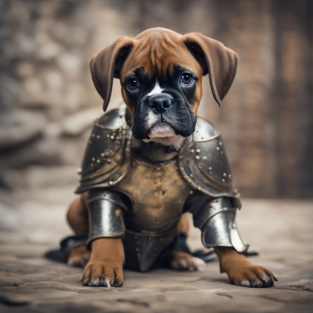 AI dogs in armor