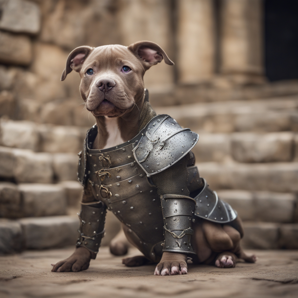 AI dogs in armor