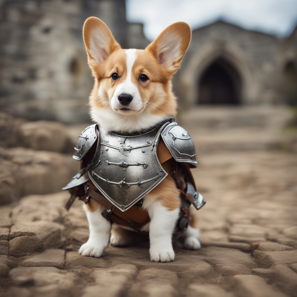 AI dogs in armor