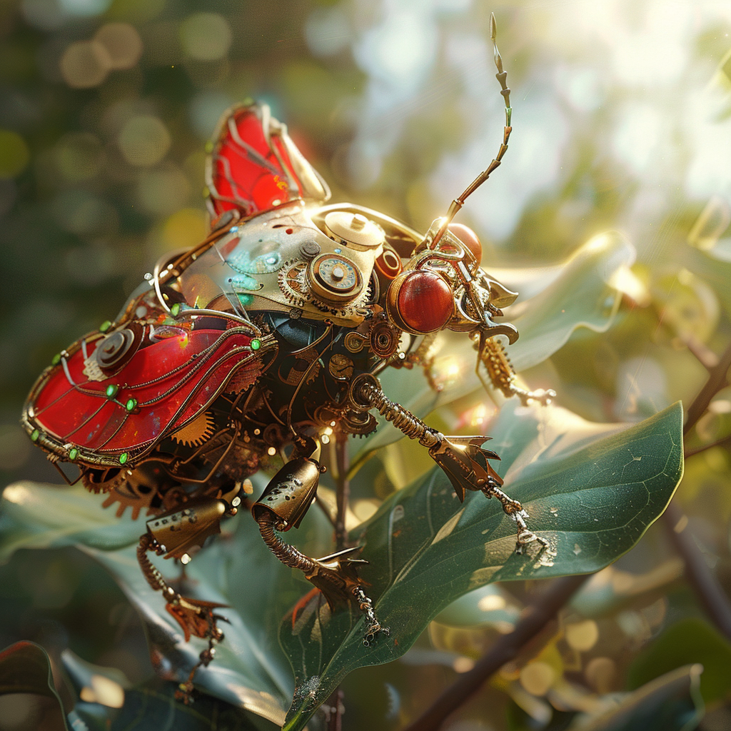 AI Mechanical Ladybug