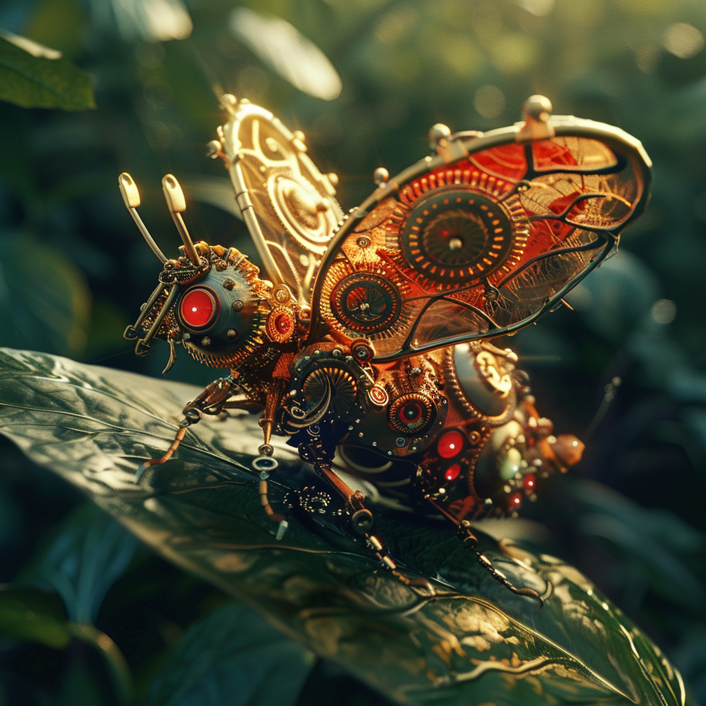 AI Mechanical Ladybug