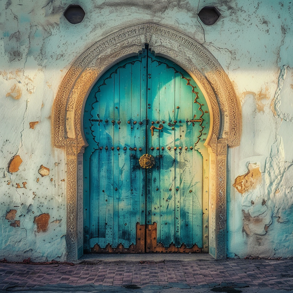 AI Moroccan Doors