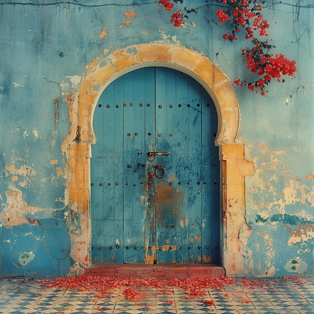 AI Moroccan Doors