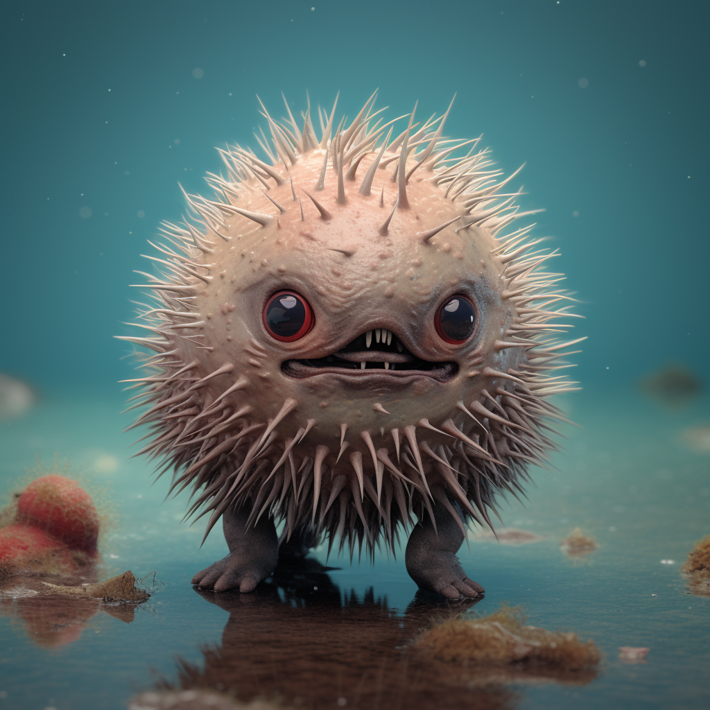 AI Little Urchin monster