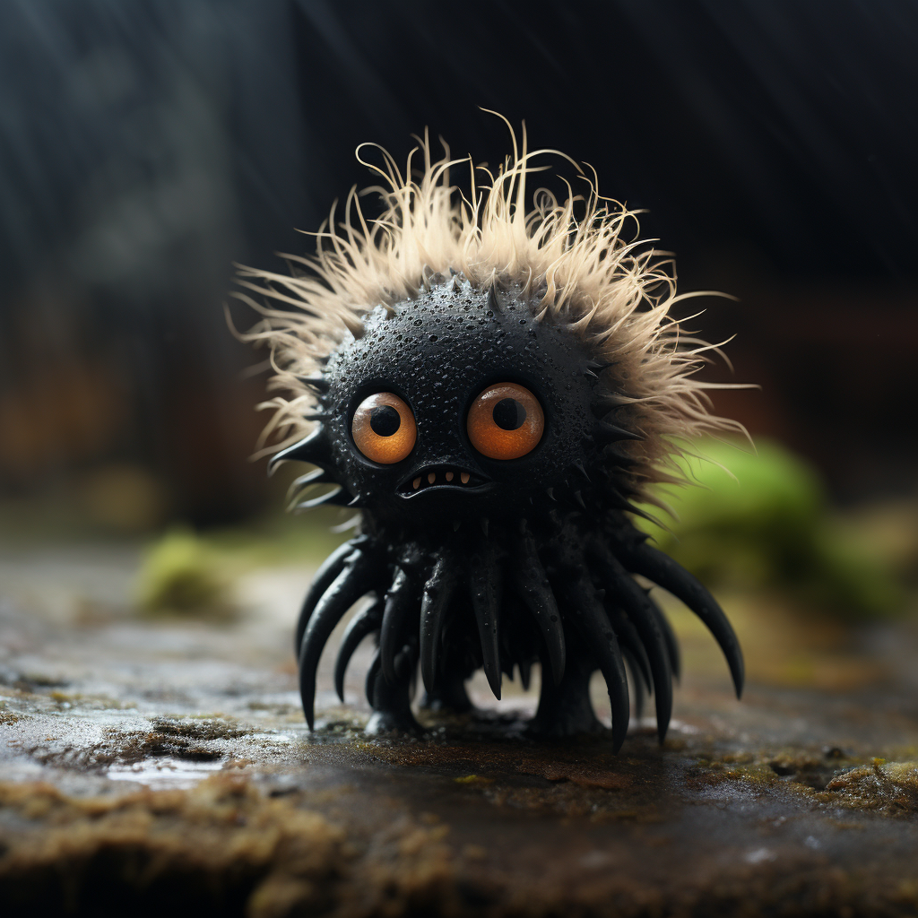 AI Little Urchin monster