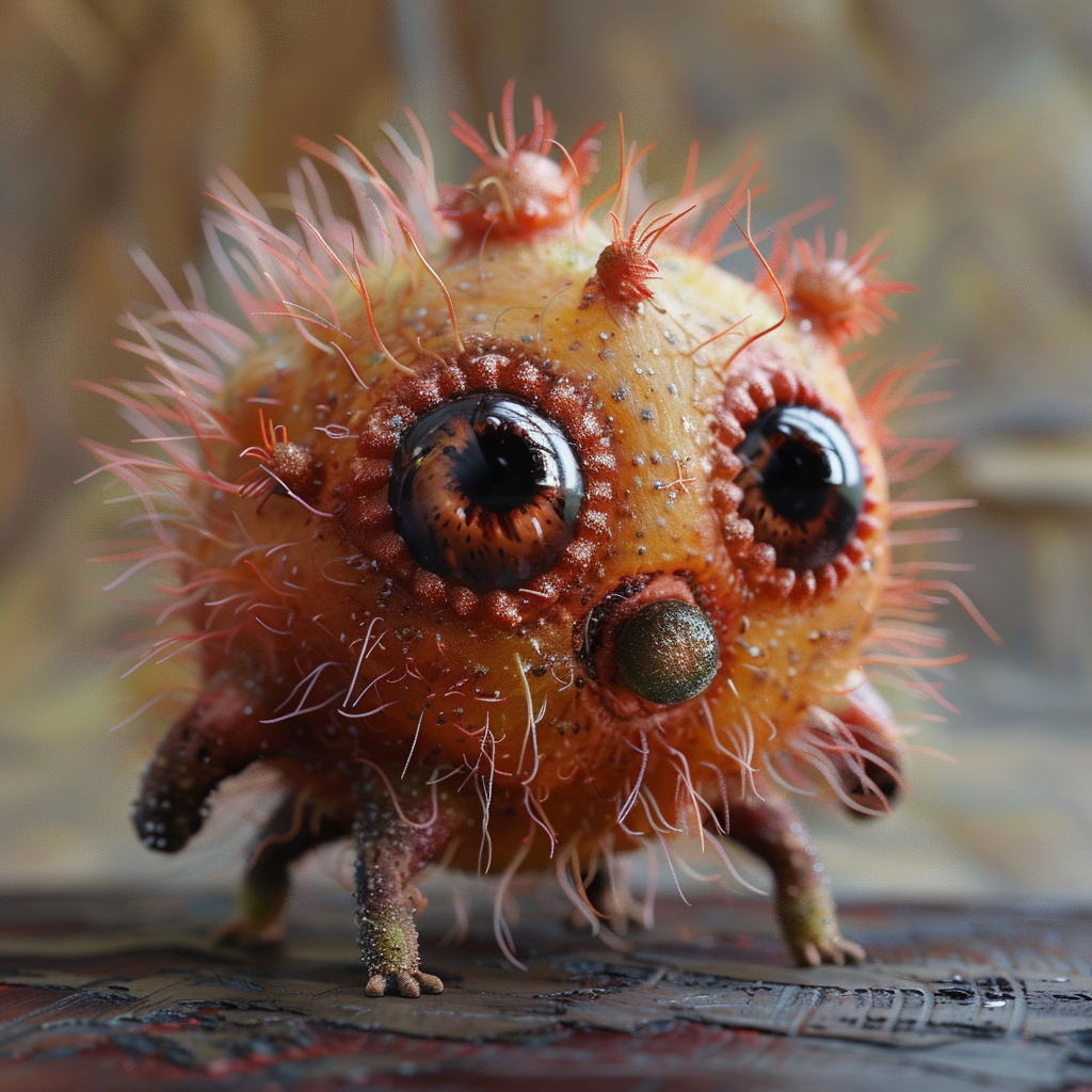 AI Little Urchin monster