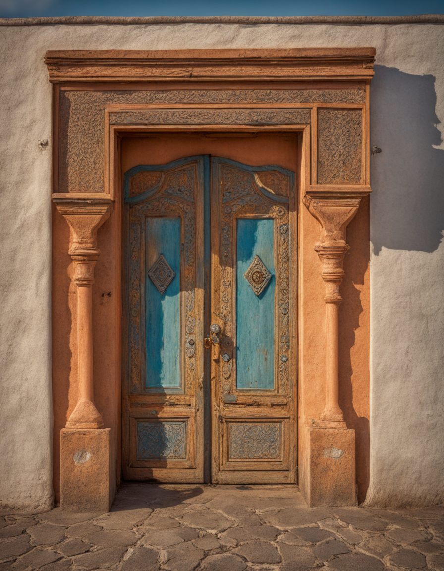 AI Moroccan Door