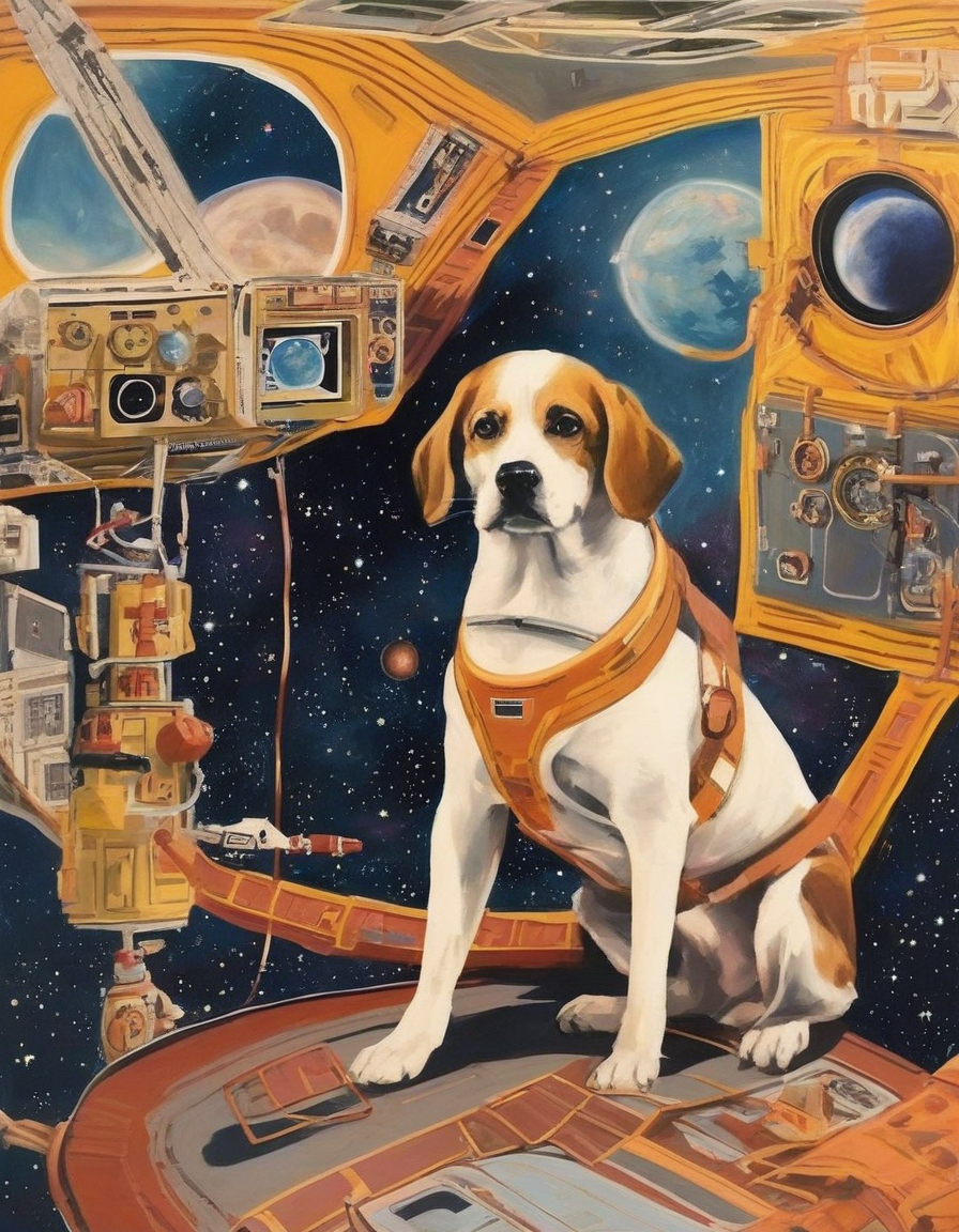 AI: dogs in space