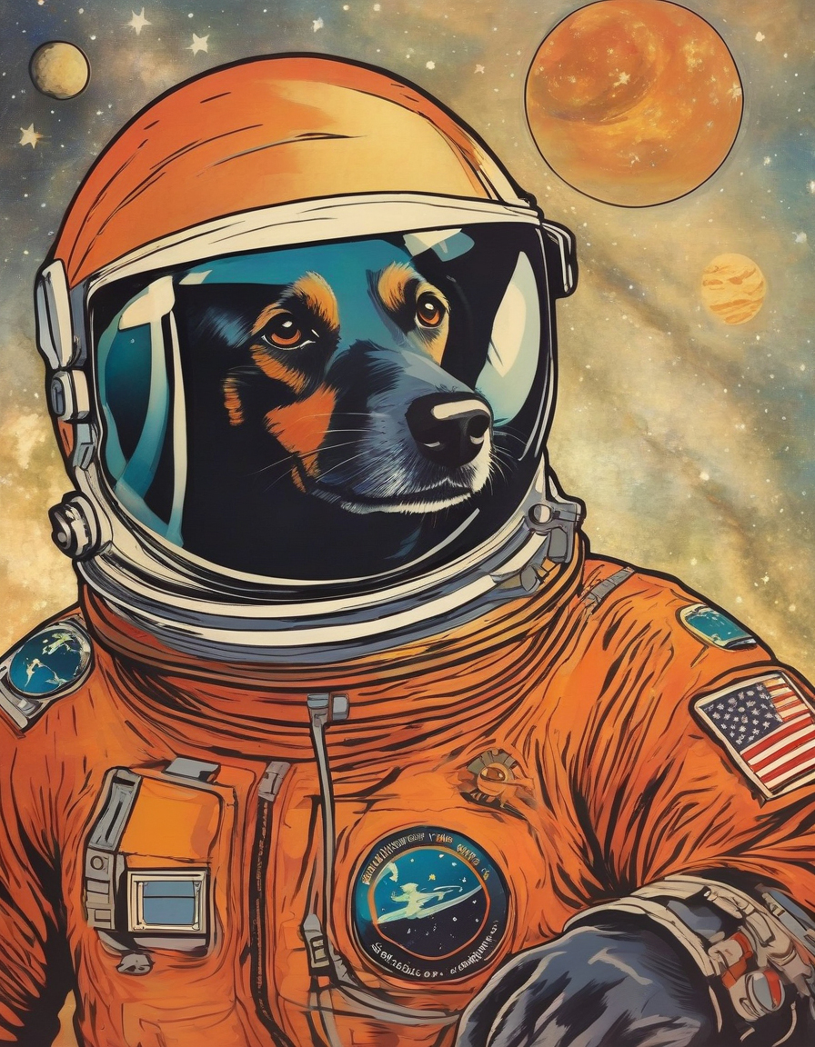 AI: dogs in space