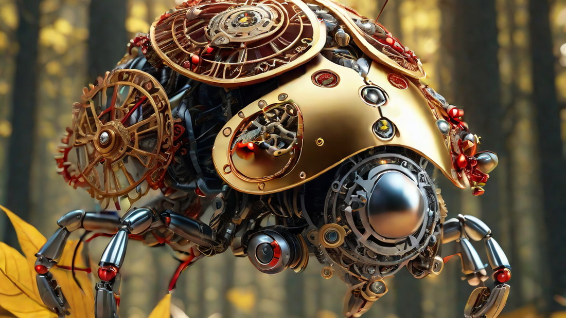 AI generated "Mechanical Ladybug"