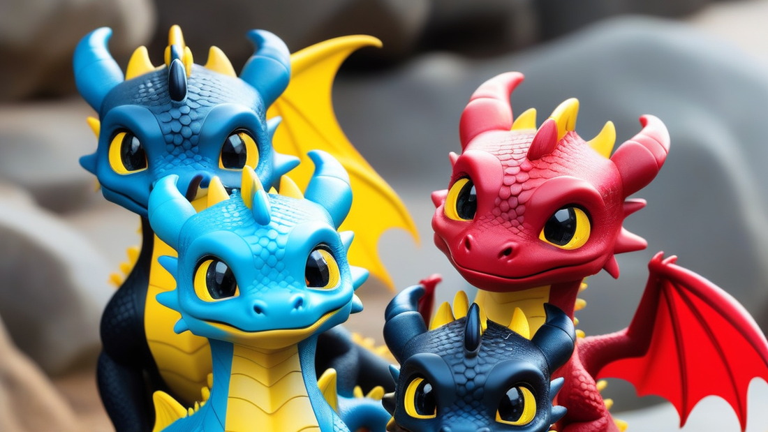 AI Cute Little Dragon
