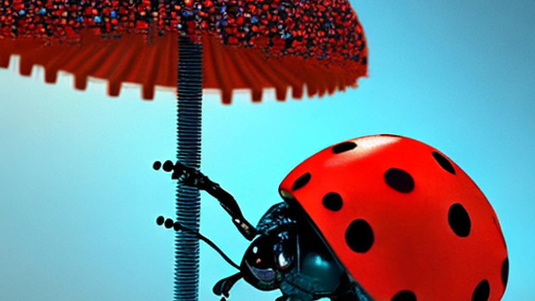 AI generated "Mechanical Ladybug"