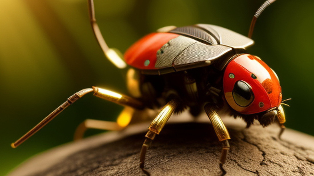 AI generated "Mechanical Ladybug"