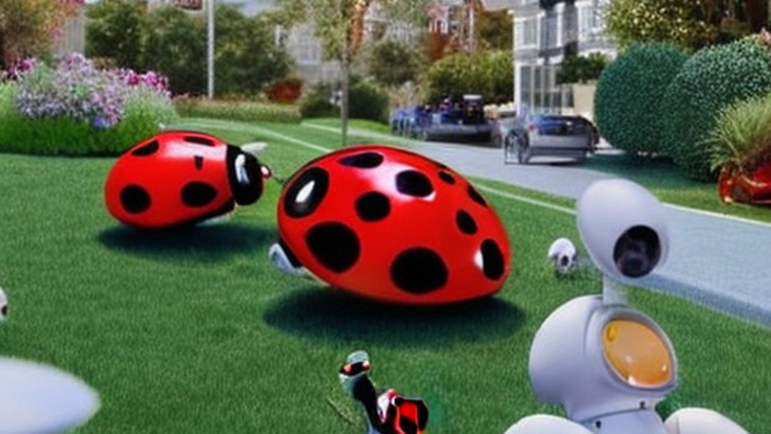AI generated "Mechanical Ladybug"
