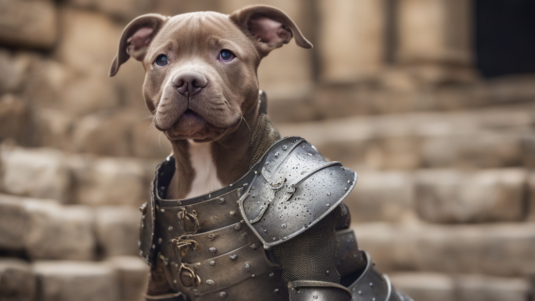 AI dogs in armor