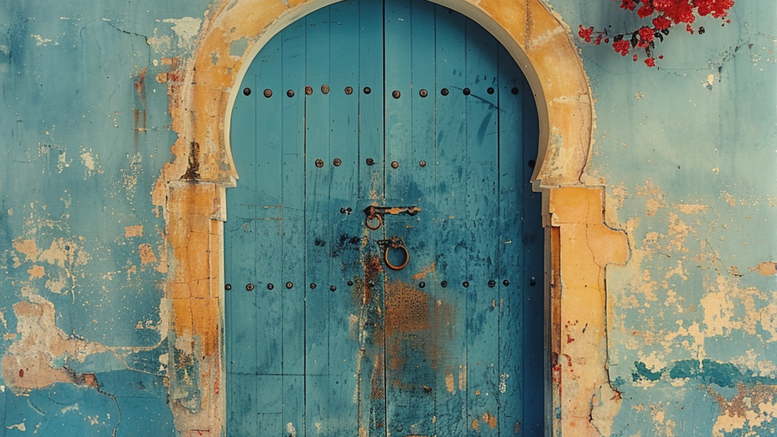 AI Moroccan Doors