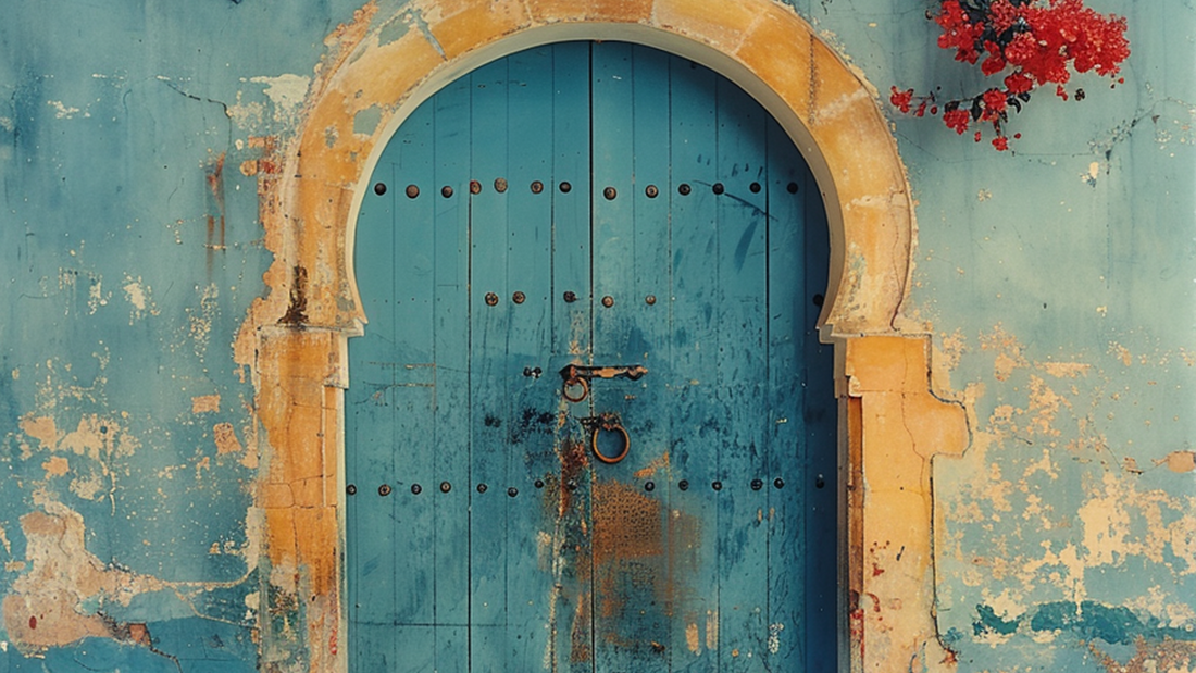 AI Moroccan Doors