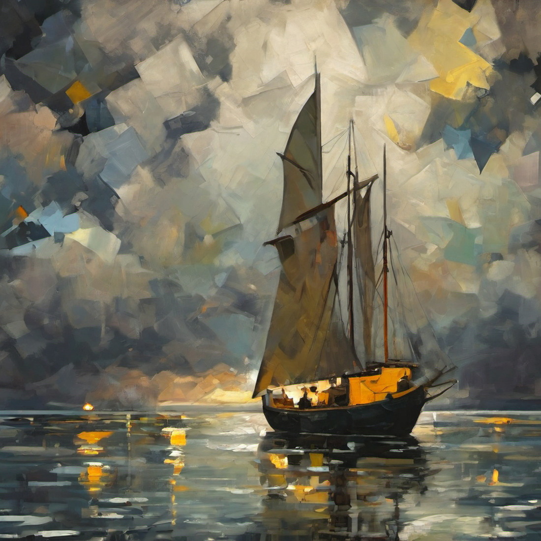 AI Stormy Night