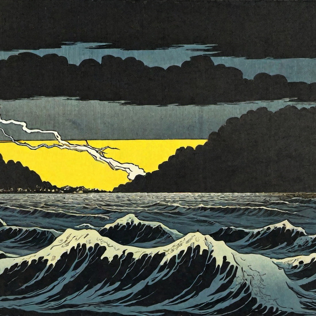 AI Stormy Night