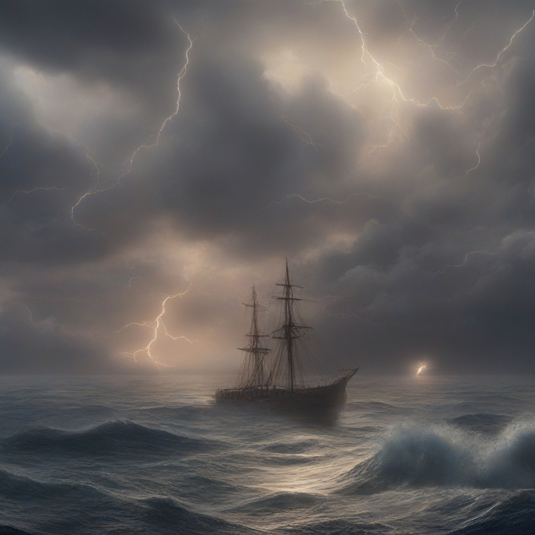 AI Stormy Night