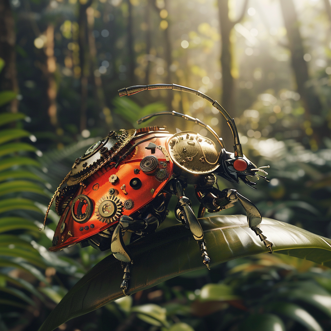 AI Mechanical Ladybug