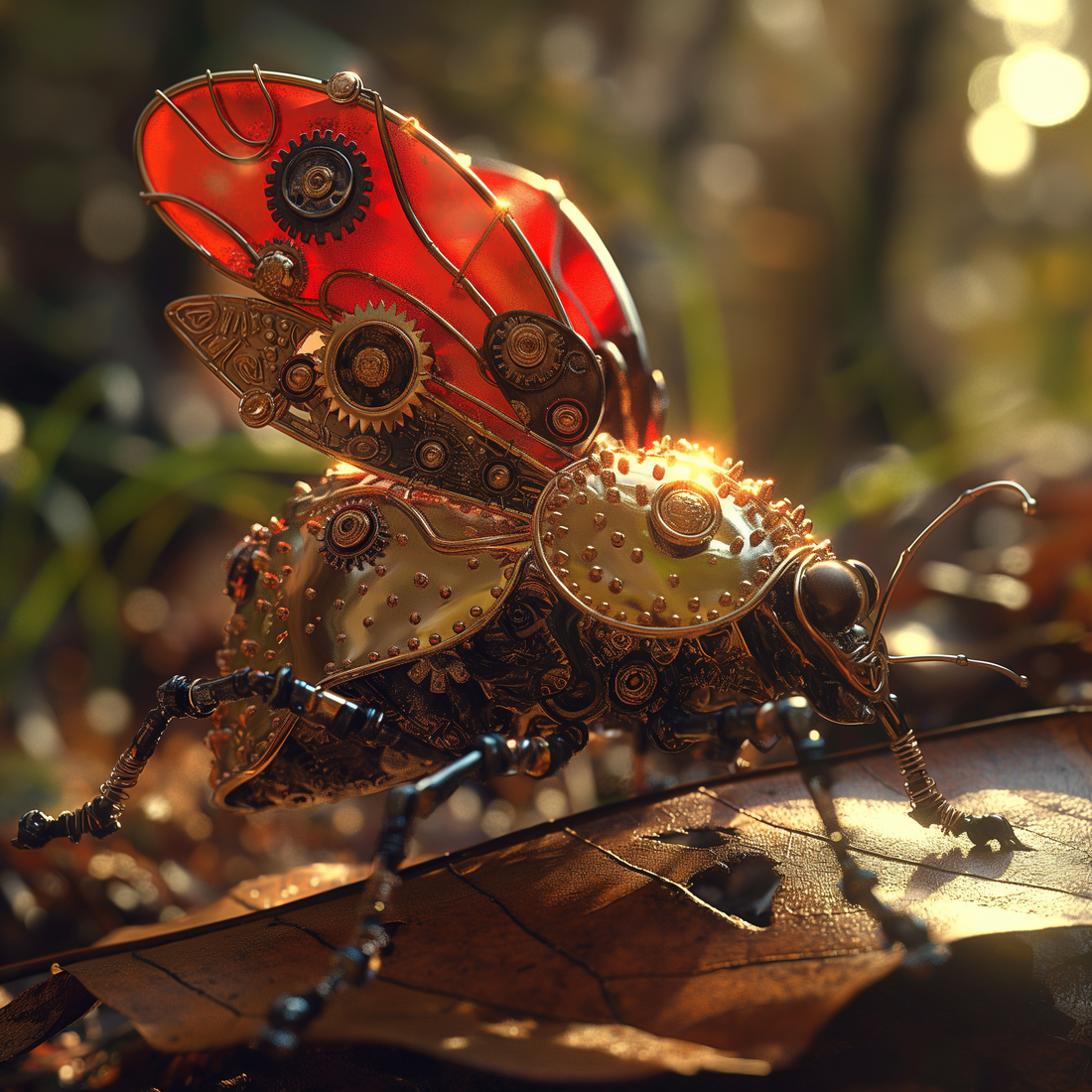 AI Mechanical Ladybug