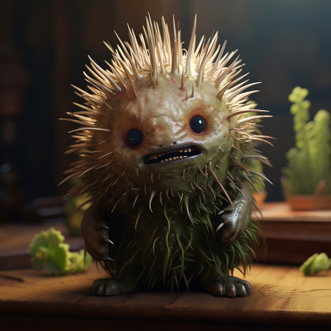 AI Little Urchin monster