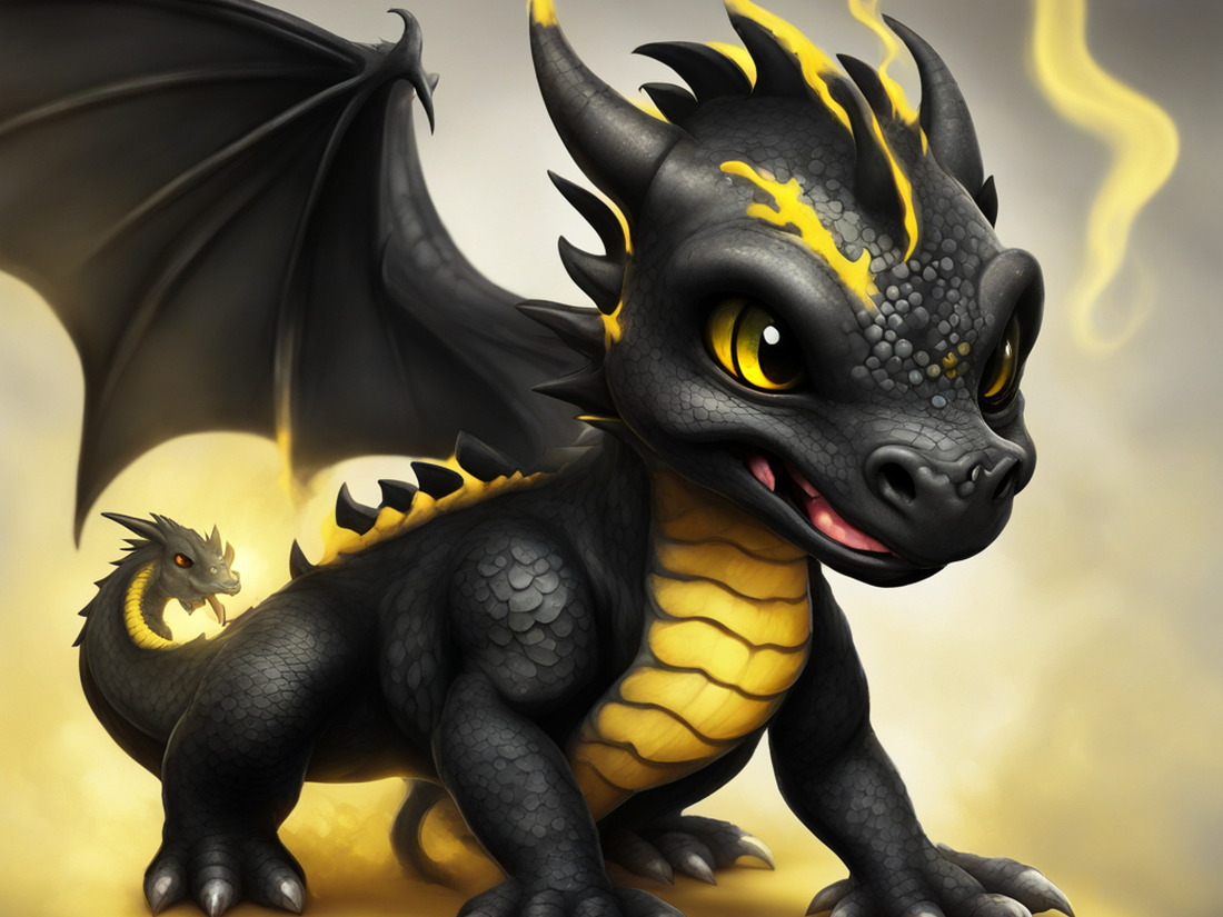 AI Cute Little Dragon
