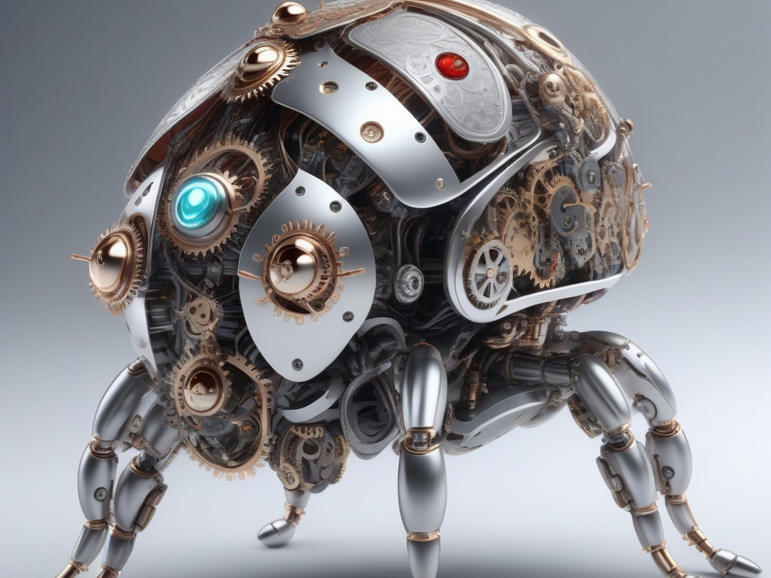 AI generated "Mechanical Ladybug"