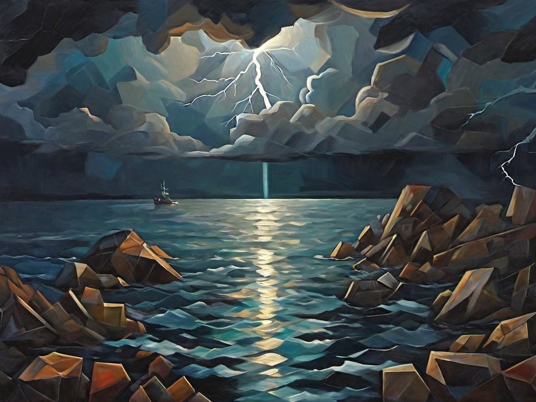 AI Stormy Night