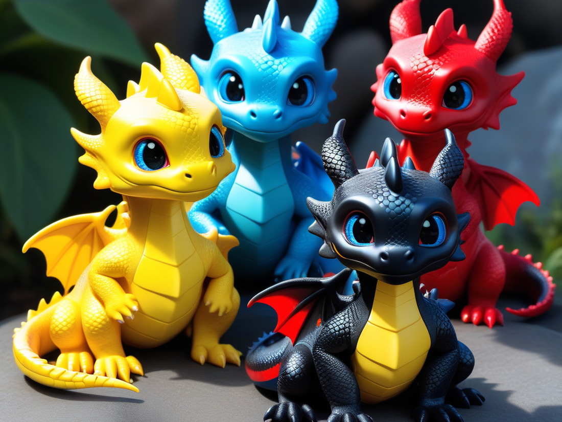AI Cute Little Dragon